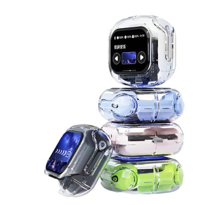 Air   Max   LCD   Display   Transparent   Earbuds